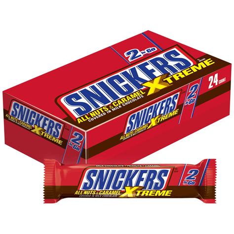 Buy SNICKERS Xtreme Sharing Size Chocolate Candy Bars 3.59-Ounce Bar 24 ...