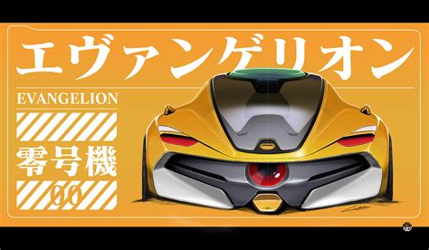 【2018】Evangelion Car Design Free Sketch :: Behance