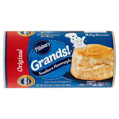 Pillsbury Grands! Southern Homestyle Original Big Biscuits, 8 count, 16 ...