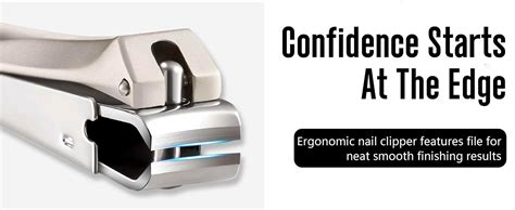 Buy Beauté Secrets Curved Nail Cutter With Nail File, Anti-Splash ...