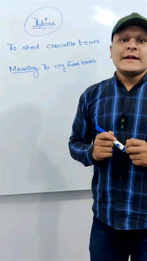 Crocodile Tears Idiom Meaning