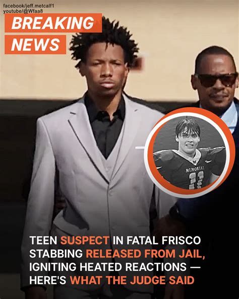 Frisco Track Meet Stabbing Suspect Karmelo Anthony Released from Jail ...