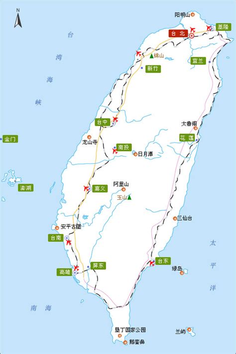台湾政区地图_台湾地图查询