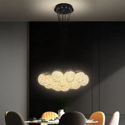 Buy Sanleen Home Decor Modern Chandelier Ceiling Light with Brilliant ...
