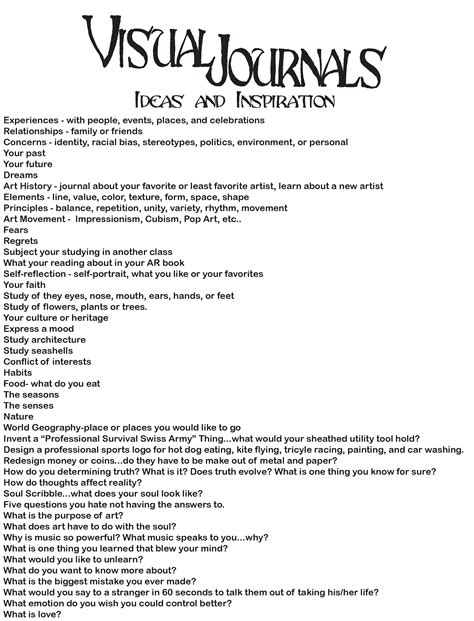 Journal Prompts Printable - Printable Yearly Calendar