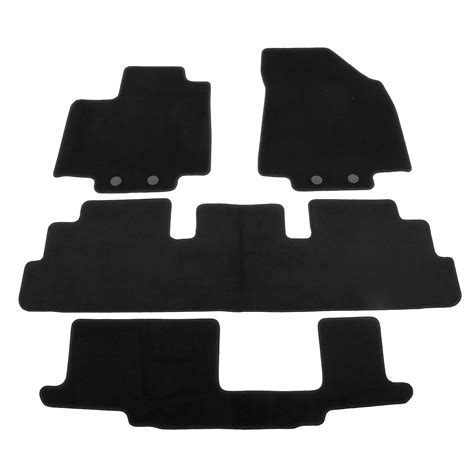 Ikon Motorsports Floor Mats Fits 2022-2025 Infiniti QX60 7 Passenger ...