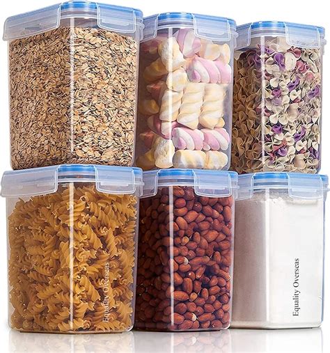 Buy IMPREXO Airtight Plastic Microwave Safe Food Storage Containers Set ...