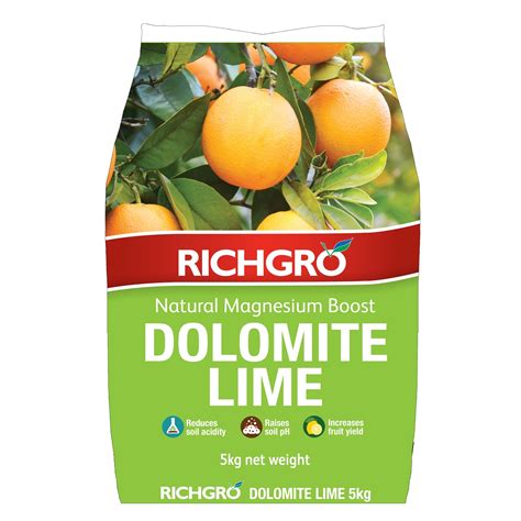 Richgro 5kg Natural Dolomite Lime - Bunnings Australia