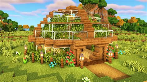 Image result for Minecraft Greenhouse Tutorials Small