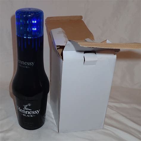 Buy New HENNESSY Black ILLUMINATED Spinning BOTTLE GLORIFIER Light ...