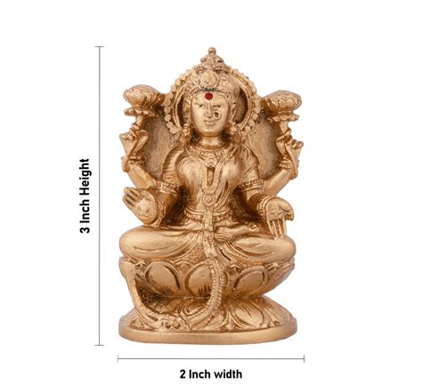 Giri - Gold Plated Laxmi Idol | Lakshmi Devi Gold Idol | Lakshmi Devi ...