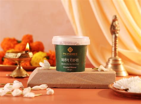 Crystal Dhoop Matang Ranjana 50 gm – Pujashree