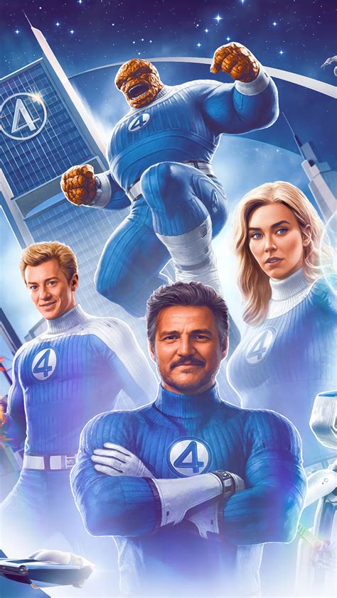 7815g | Fantastic 4: First Steps, Poster, 4K Wallpaper iPhone Phone