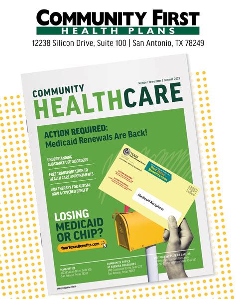 Member Newsletter - Community First Health Plans