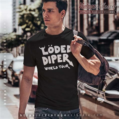 Loded Diper World Tour Shirt Merch Im Sorry Women Tour ...