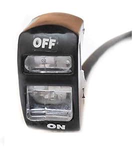 Speedwav Handlebar All Purpose On/Off Switch with Led Light (Red) For ...