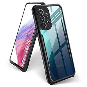 BASECASE Shock Proof Clear Hybrid Hard Back Case Mobile Cover for ...