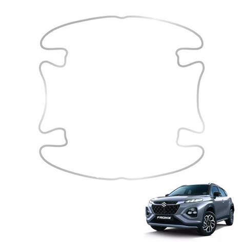 Autokaar Car Door Handle Protector Sticker PU Finger Scratch Guard ...