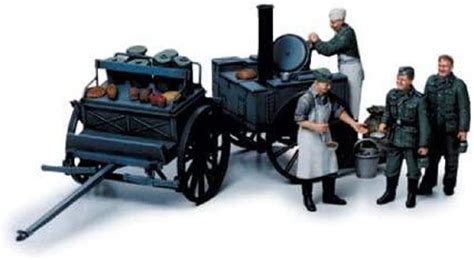 Buy TAMIYA 35247 1:35 Diorama Set Field Kitchen (4), Model Kit, Plastic ...