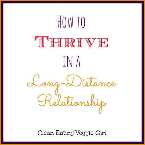 Thrive in a Long-Distance Relationship