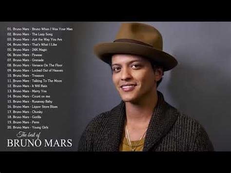 Bruno Mars Greatest Hits Full Album 2020 - Best Song Of Bruno Mars ...