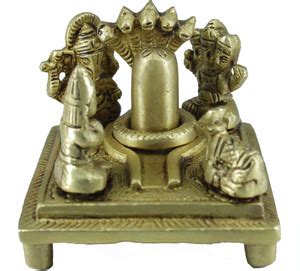 RUDRAKSH Brass Shiv Pariwar Including Parvati Ganesh ji Kartikey Shiv ...