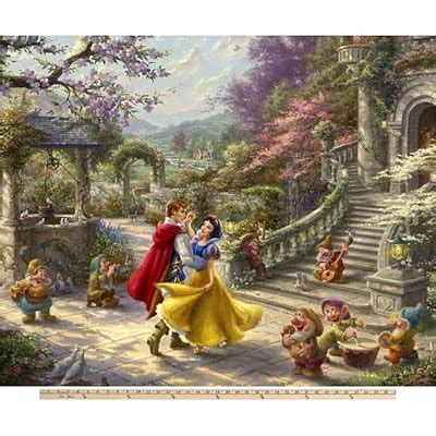 Buy Snow White & Prince Disney by Thomas Kinkade Licensed by David ...
