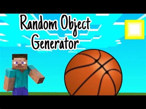 Random Object Generator Challenge! - YouTube