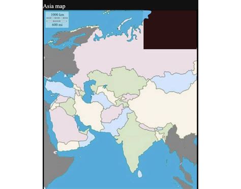 Asia Practice map countries Quiz