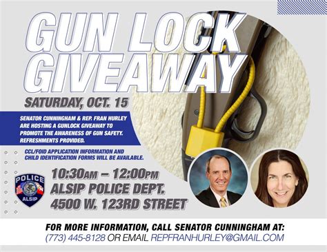 Gun Lock Giveaway – Alsip Police Department