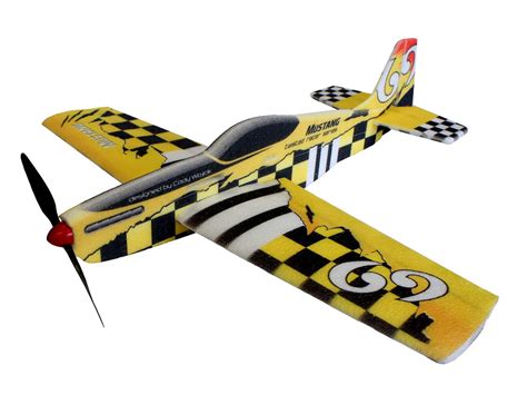 Mustang gelb ARF 780 mm EPP RC-FACTORY - Zeller Modellbau