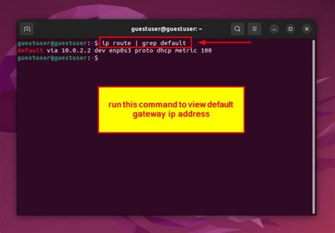 Image result for Gateway Linux Command