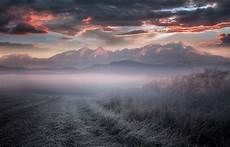 Wallpaper 2500x1600 by Nature Landscape Mountain Grass Mist Wallpaper 2500x1600