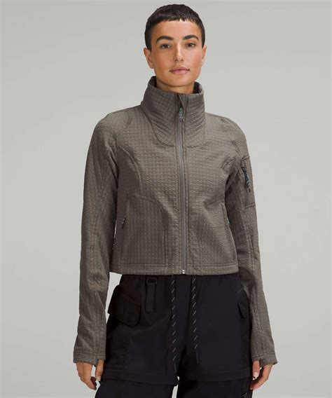 Lululemon Water-Repellent Fleece Hiking Jacket - Carob Brown - lulu ...