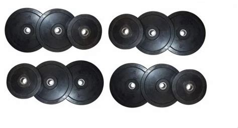 Weight Lifting Plates - Fitrxx Triangle Rubber Coated Viva Weight ...