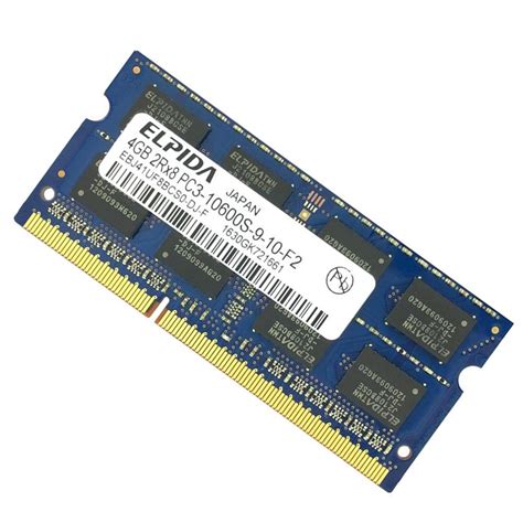 RAM памет Elpida 4 GB sodimm ddr3, 1333 Mhz - eMAG.bg