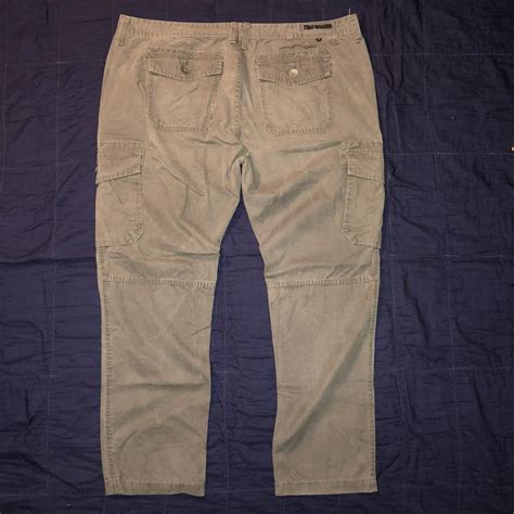 Grey True Religion Cargo Pants 44x32 Very good... - Depop