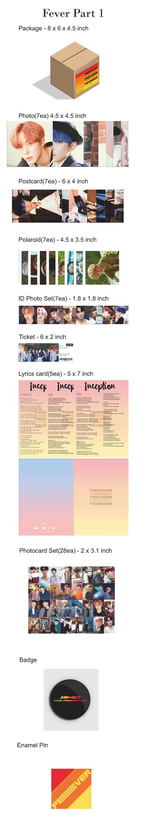 Ateez Fever Part 1 box | K-Pop Merch