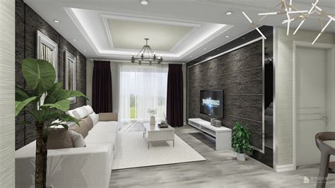 北京市富力又一城88平米现代 - 其它风格两室一厅装修效果图 - 马达设计效果图 - 每平每屋·设计家