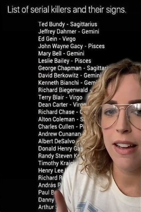 Zodiac signs with the most serial killers 60 photos - Astrologytoyou.com