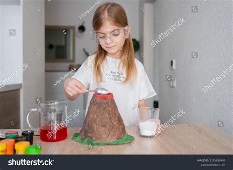 Baking Soda And Vinegar Volcano