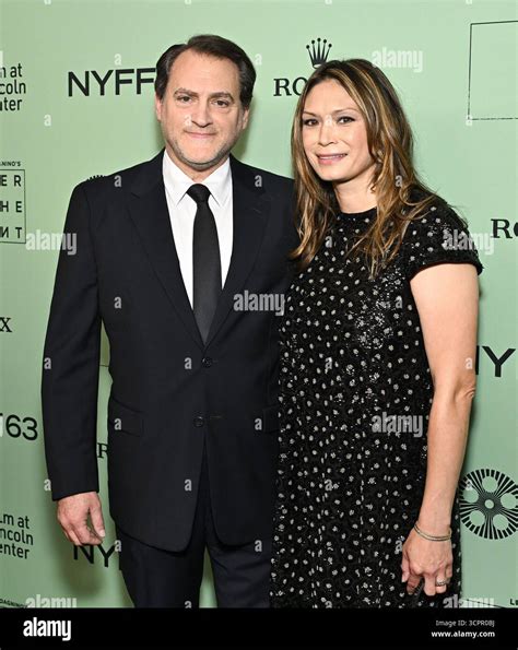 Michael Stuhlbarg, left, and Mai-Linh Lofgren attend the premiere of ...