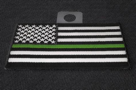 Subdued Green Stripe American Flag Patch | US Army Military Veteran ...