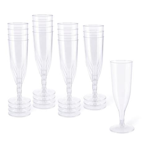 5oz. Plastic Champagne Flutes by Celebrate It™, 16ct. | Michaels