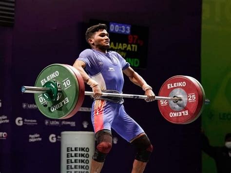 IWF Youth World C'ships: Vijay Prajapati clinches silver in Men's 49kg ...