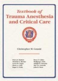 Buy Textbook of Trauma Anesthesia and Critical Care Book Online at Low ...