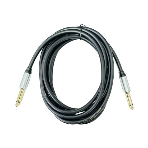 Cable Mono Plug A Plug 1/4 6.3mm 3 metros