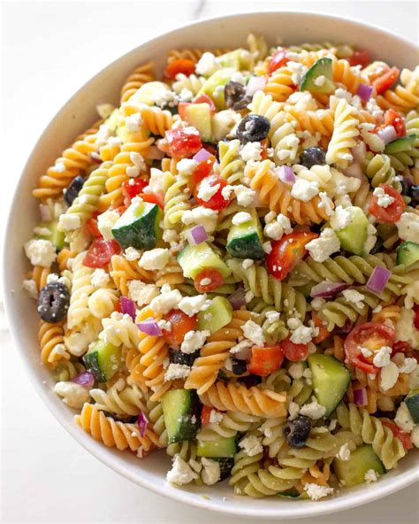 Rotini Pasta Salad Chicken Gorgonzola Pasta Salad