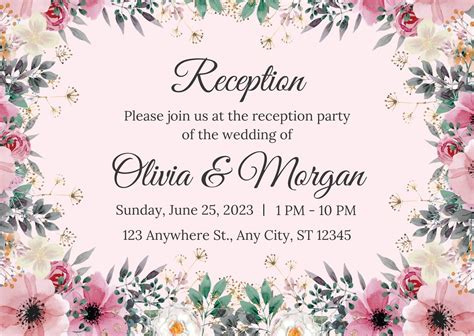 Wedding Graphic Design Template