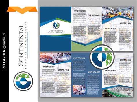 Entry #4 by matrix3x for Company Profile Design - A 3-fold A4 size ...